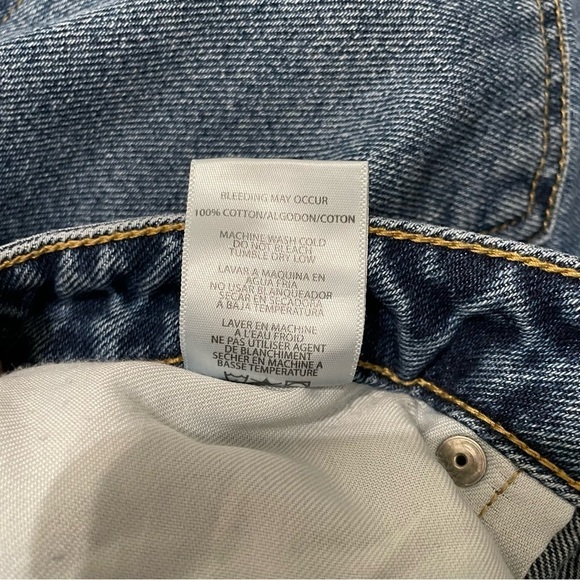 Hidden Distressed Cut Off Hem Jeans Size 31 - Picture 7 of 10